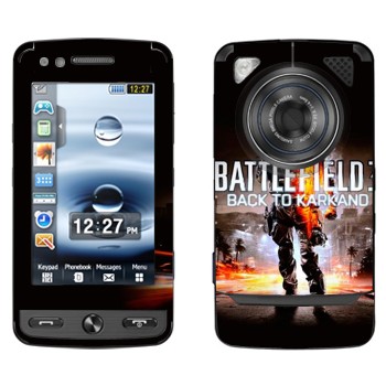  «Battlefield: Back to Karkand»   Samsung M8800 Pixon