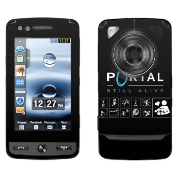   «Portal - Still Alive»   Samsung M8800 Pixon