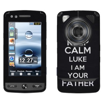   «Keep Calm Luke I am you father»   Samsung M8800 Pixon