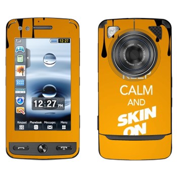   «Keep calm and Skinon»   Samsung M8800 Pixon