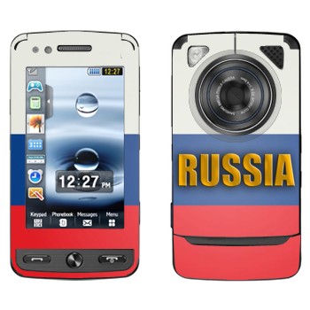   «Russia»   Samsung M8800 Pixon