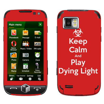   «Keep calm and Play Dying Light»   Samsung Omnia 2