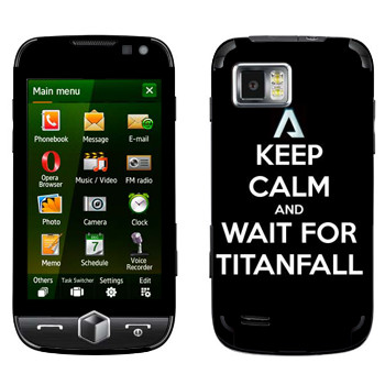   «Keep Calm and Wait For Titanfall»   Samsung Omnia 2
