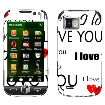   «I Love You -   »   Samsung Omnia 2