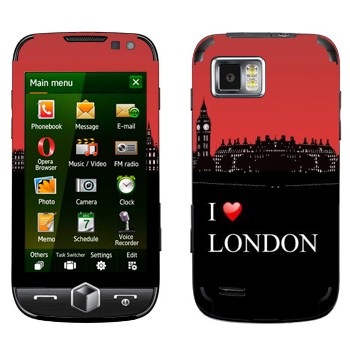   «I love London»   Samsung Omnia 2