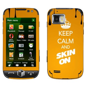   «Keep calm and Skinon»   Samsung Omnia 2