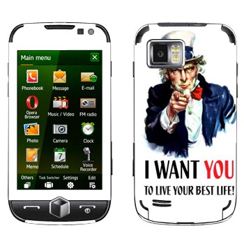   « : I want you!»   Samsung Omnia 2