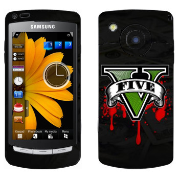   «GTA 5 - logo blood»   Samsung Omnia HD