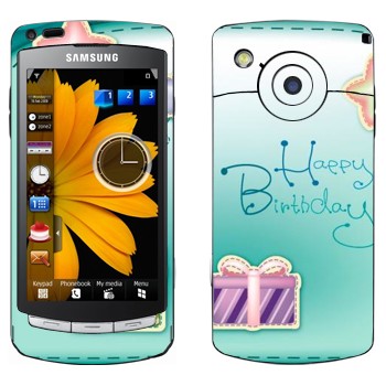   «Happy birthday»   Samsung Omnia HD