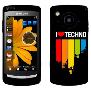   «I love techno»   Samsung Omnia HD