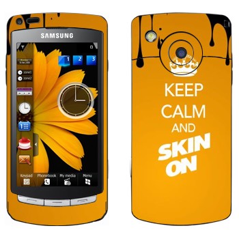   «Keep calm and Skinon»   Samsung Omnia HD