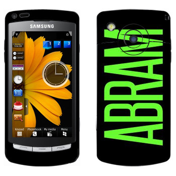   «Abram»   Samsung Omnia HD