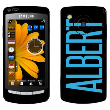   «Albert»   Samsung Omnia HD