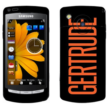   «Gertrude»   Samsung Omnia HD