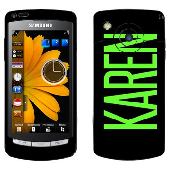   «Karen»   Samsung Omnia HD