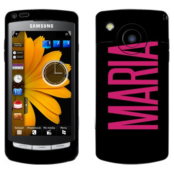   «Maria»   Samsung Omnia HD