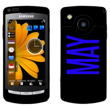   «May»   Samsung Omnia HD