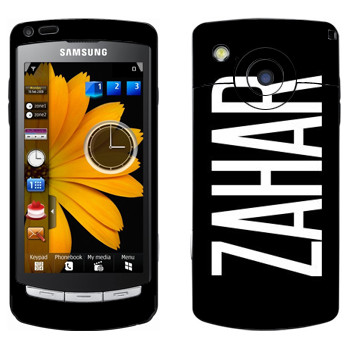   «Zahar»   Samsung Omnia HD