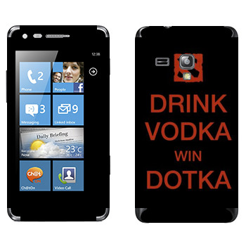   «Drink Vodka With Dotka»   Samsung Omnia M