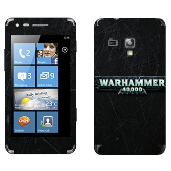   «Warhammer 40000»   Samsung Omnia M