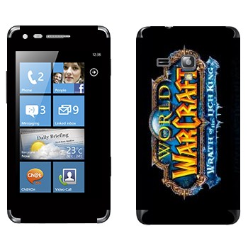  «World of Warcraft : Wrath of the Lich King »   Samsung Omnia M