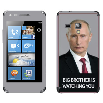   « - Big brother is watching you»   Samsung Omnia M
