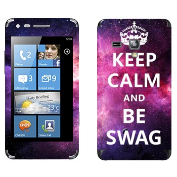   «Keep Calm and be SWAG»   Samsung Omnia M