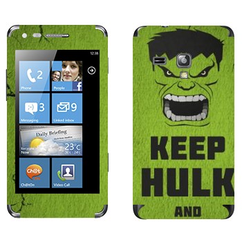   «Keep Hulk and»   Samsung Omnia M