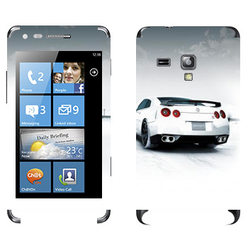   «Nissan GTR»   Samsung Omnia M