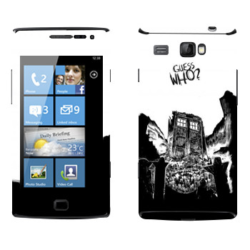   «Police box - Doctor Who»   Samsung Omnia W