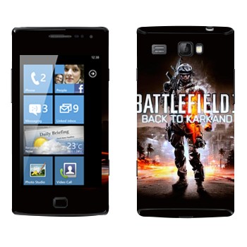   «Battlefield: Back to Karkand»   Samsung Omnia W