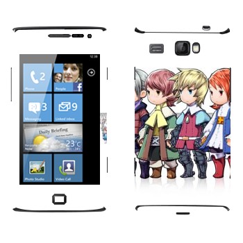   «Final Fantasy 13 »   Samsung Omnia W