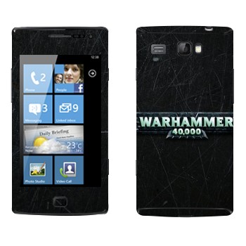   «Warhammer 40000»   Samsung Omnia W