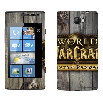   «World of Warcraft : Mists Pandaria »   Samsung Omnia W