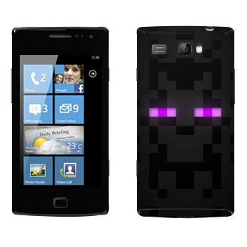   « Enderman - Minecraft»   Samsung Omnia W