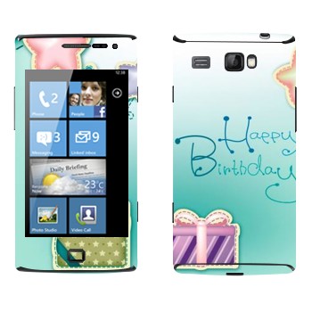   «Happy birthday»   Samsung Omnia W