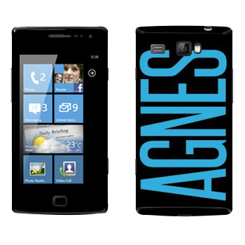   «Agnes»   Samsung Omnia W