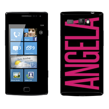   «Angela»   Samsung Omnia W