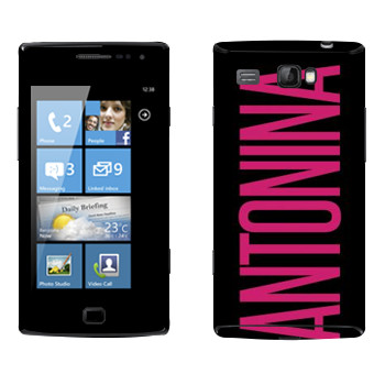   «Antonina»   Samsung Omnia W