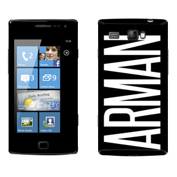   «Arman»   Samsung Omnia W