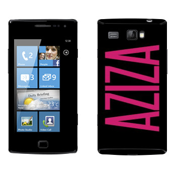   «Aziza»   Samsung Omnia W