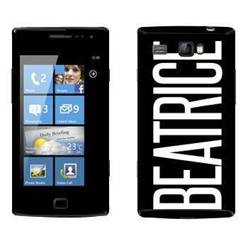   «Beatrice»   Samsung Omnia W