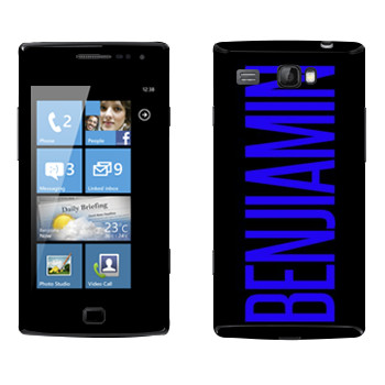   «Benjiamin»   Samsung Omnia W