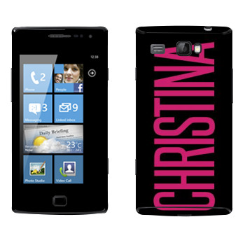   «Christina»   Samsung Omnia W