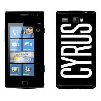   «Cyrus»   Samsung Omnia W