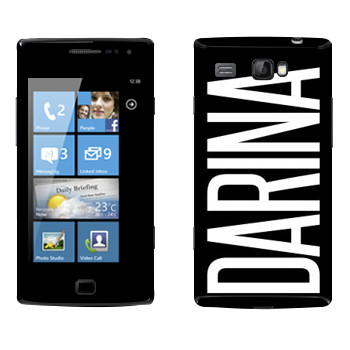   «Darina»   Samsung Omnia W