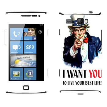   « : I want you!»   Samsung Omnia W