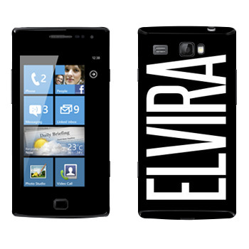   «Elvira»   Samsung Omnia W