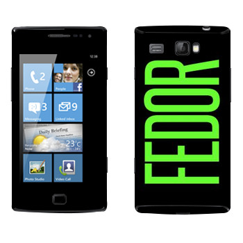   «Fedor»   Samsung Omnia W