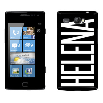   «Helena»   Samsung Omnia W